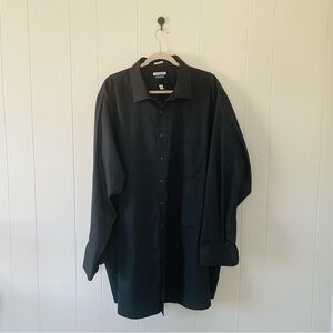 Van Heusen Classic Black Dress Shirt